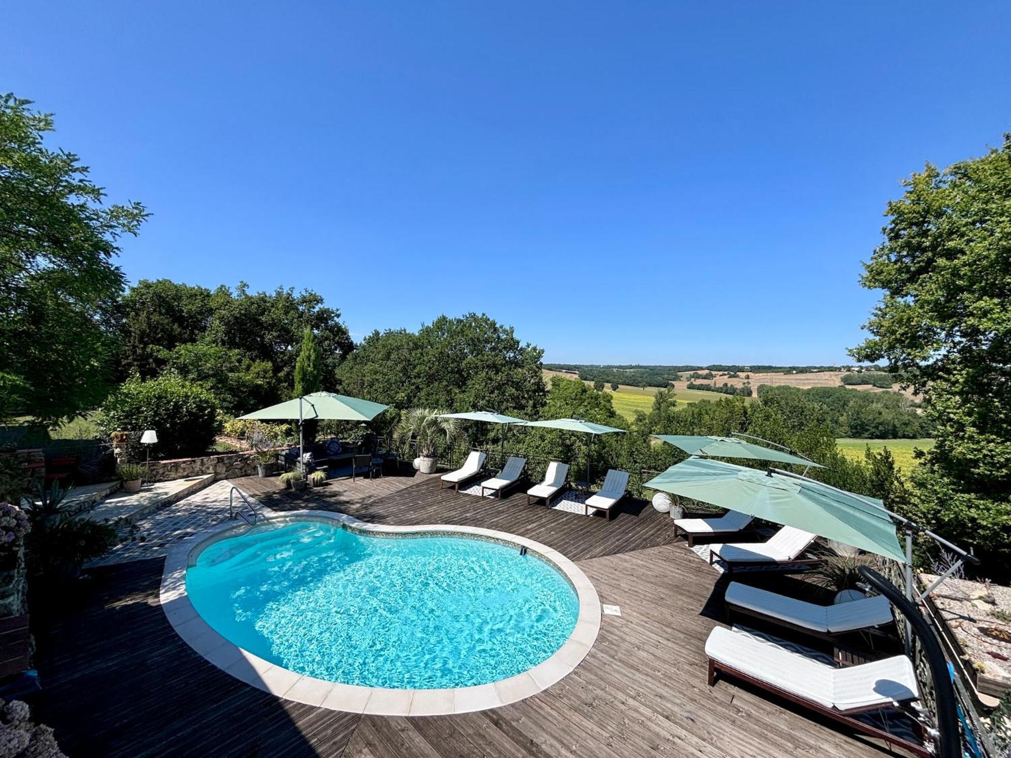 Maison Murier Hotel Fayssac ภายนอก รูปภาพ