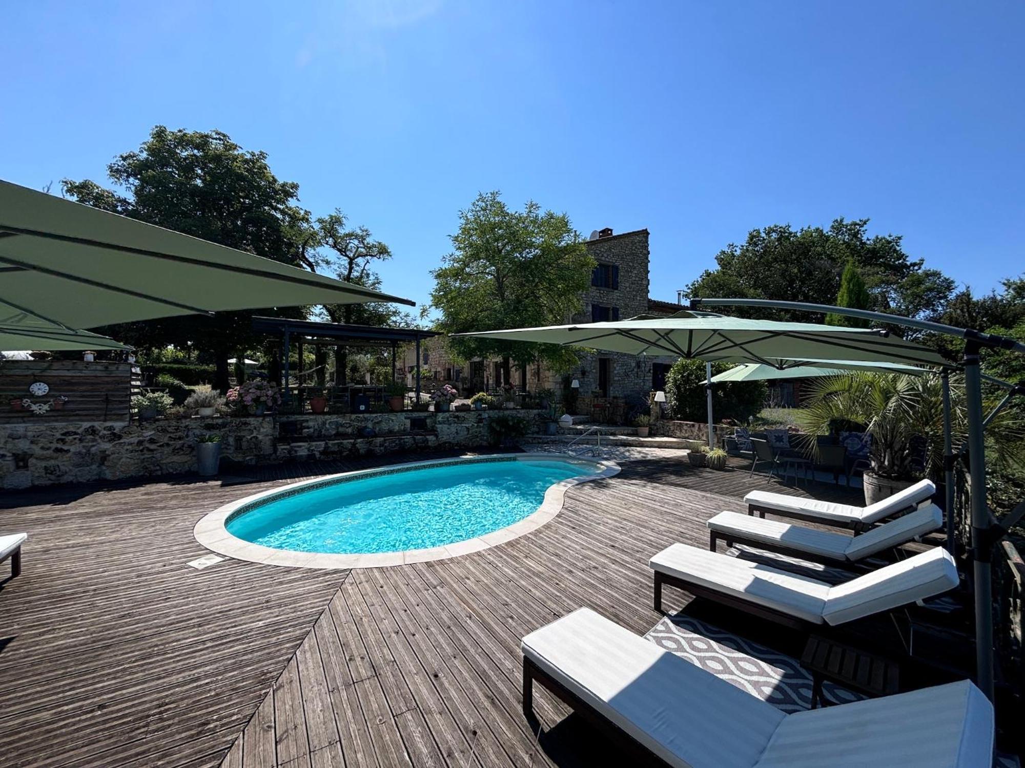 Maison Murier Hotel Fayssac ภายนอก รูปภาพ